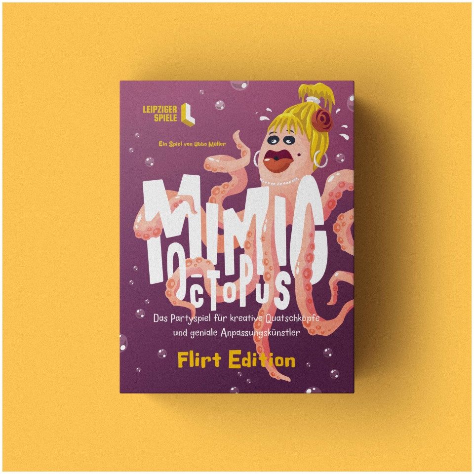 Leipziger Игры Spiel, Mimic Octopus - Flirt Edition - deutsch