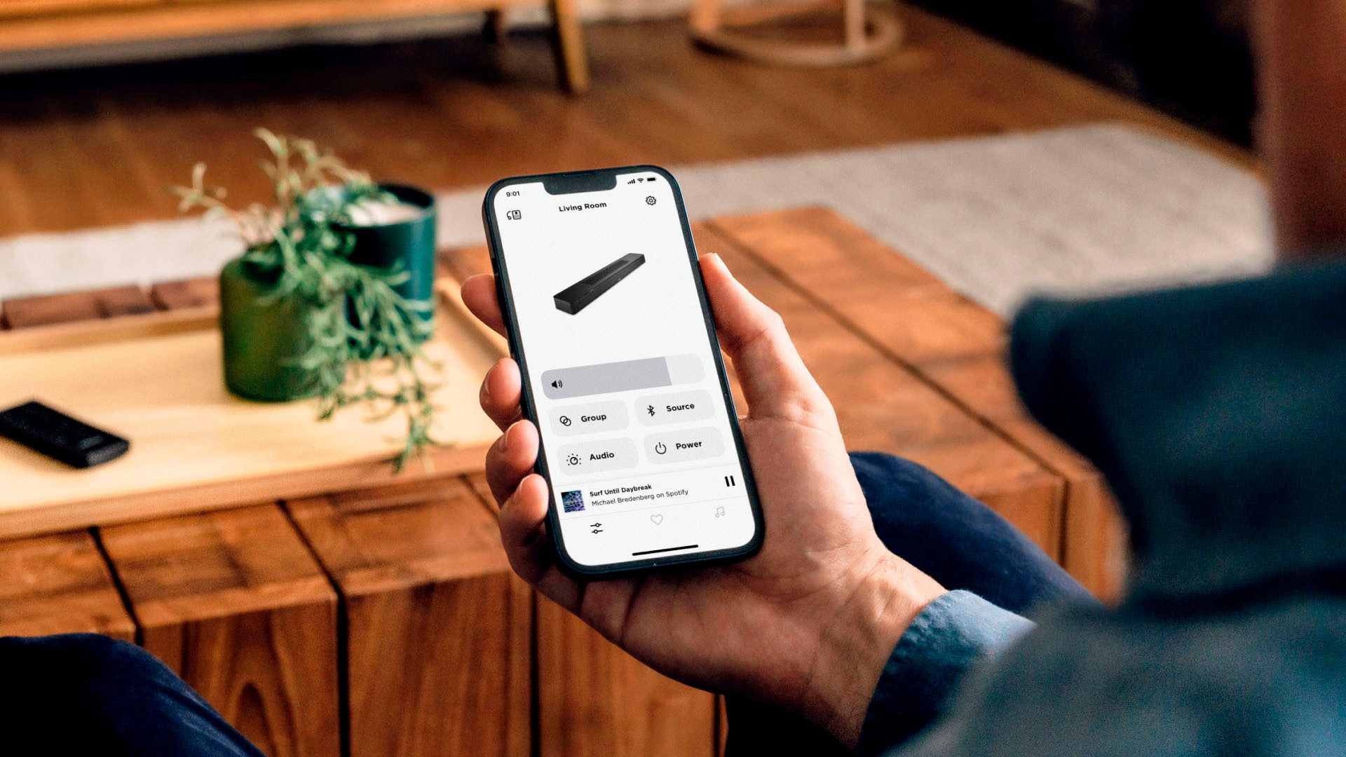 Bose Set: Smart Soundbar+Bass 500+Rear Speaker Soundbar Stereo (Bluetooth, WLAN)