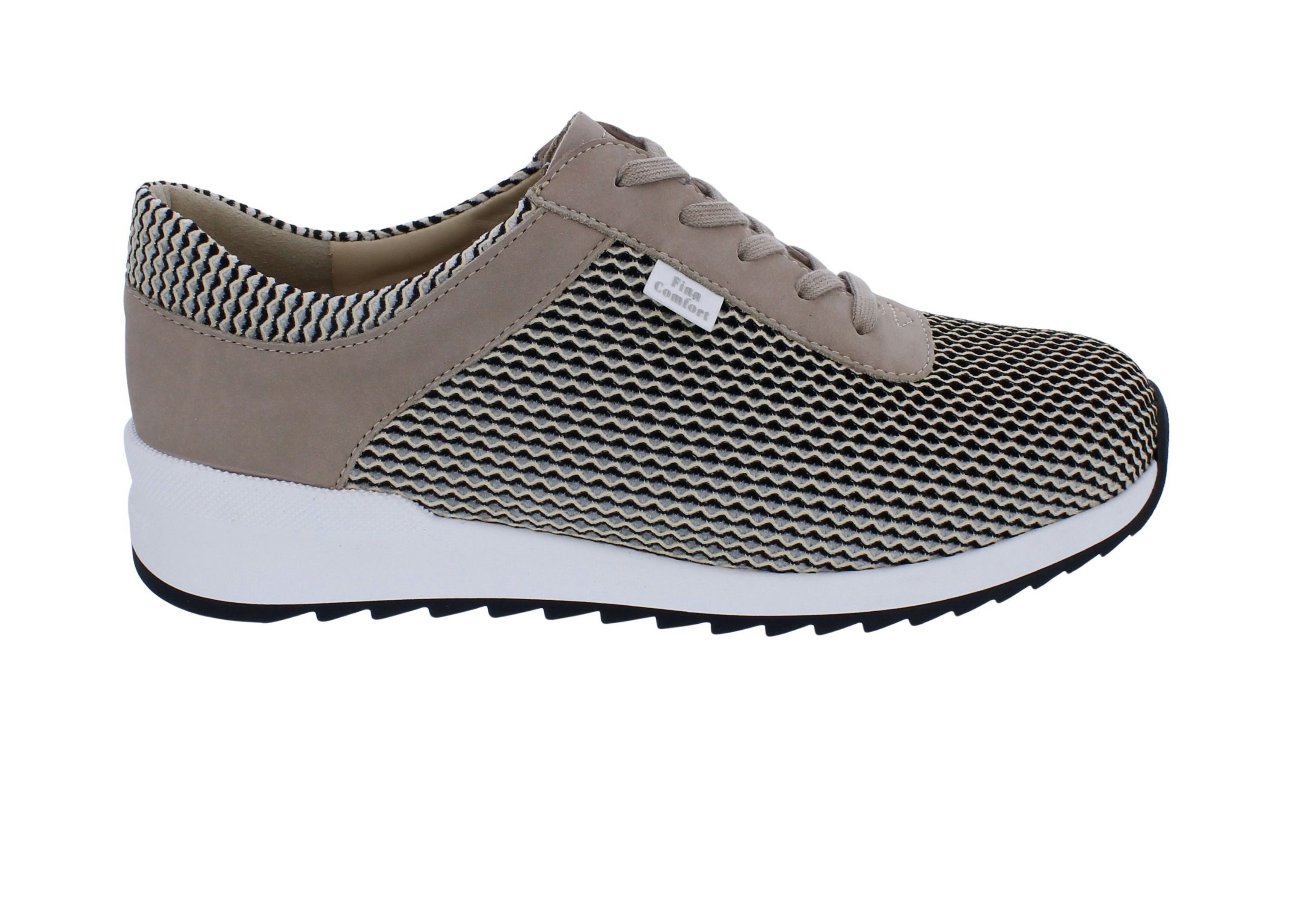 Finn Comfort Finn Comfort Halbschuh Cerritos 2385-903090, Nubukleder u. Textil, Tau Schnürschuh