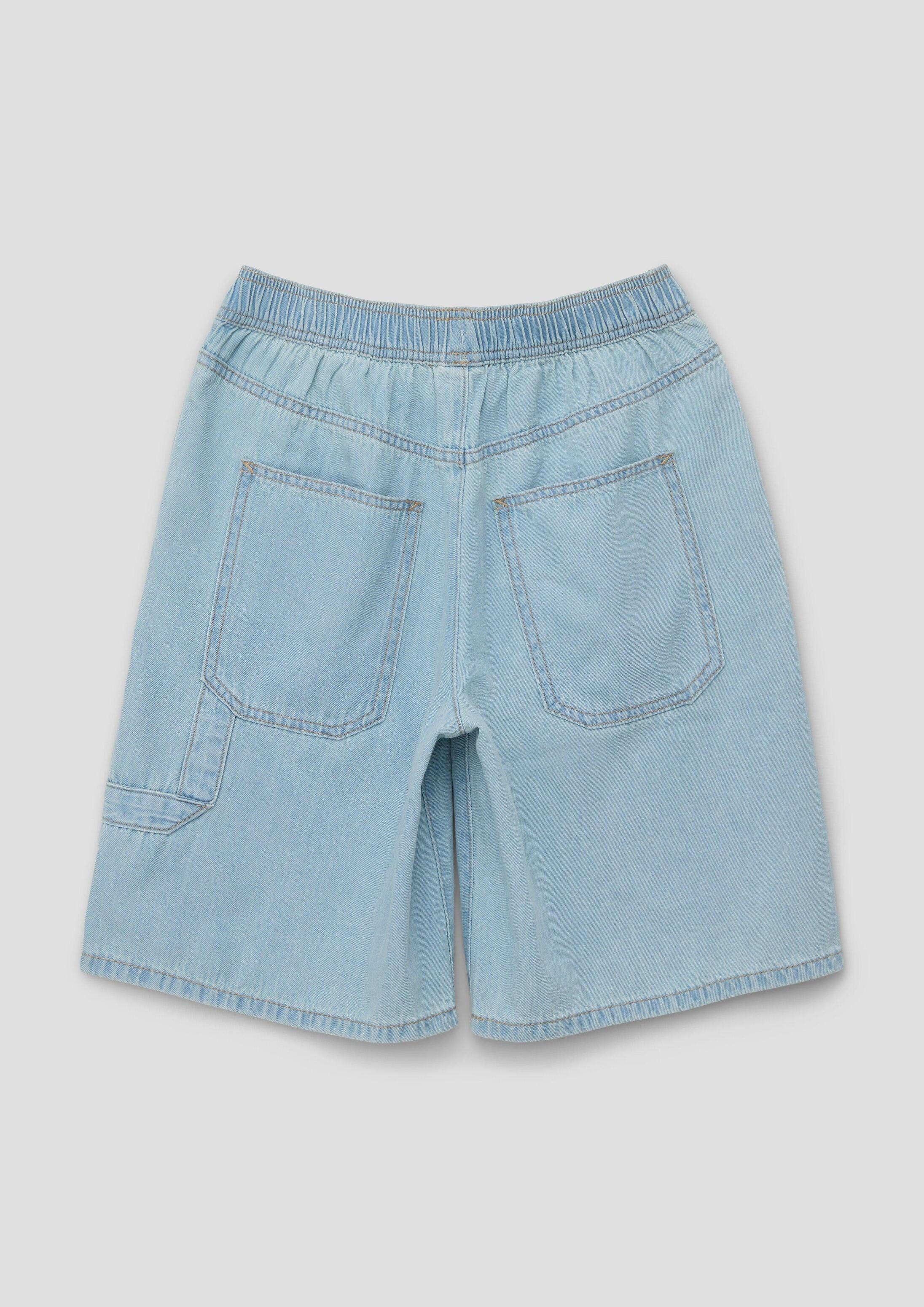 s.Oliver Jeansshorts Jeans-Hose Jeans-Bermuda / Relaxed Fit / Mid Rise