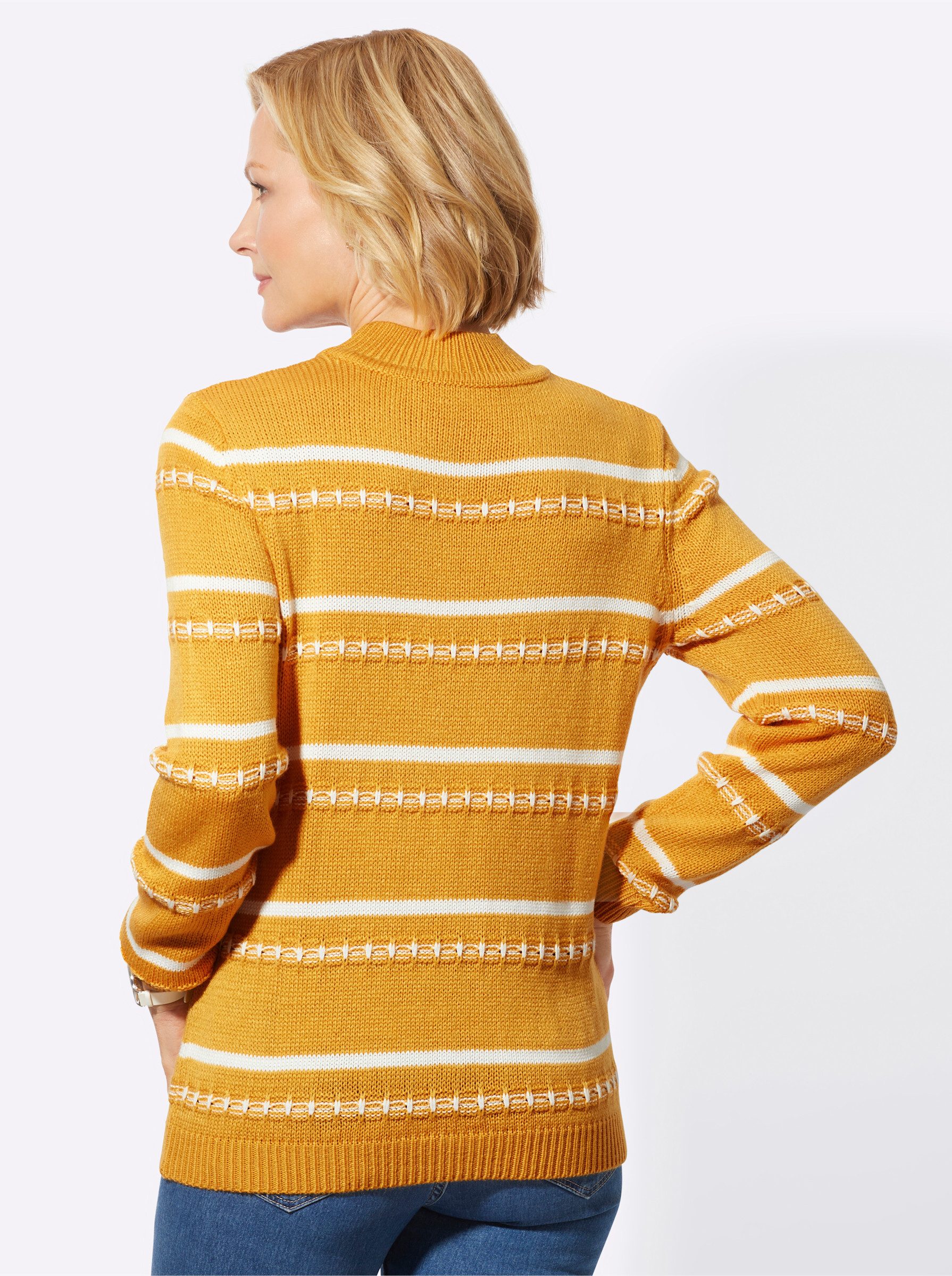 Witt Strickpullover Stehkragenpullover günstig online kaufen