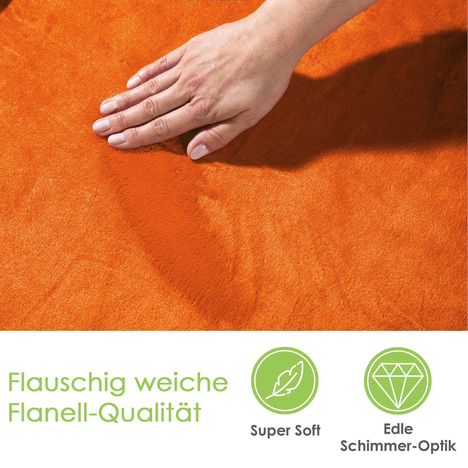 Wohndecke Premium Super Soft Flanell Kuscheldecke günstig online kaufen