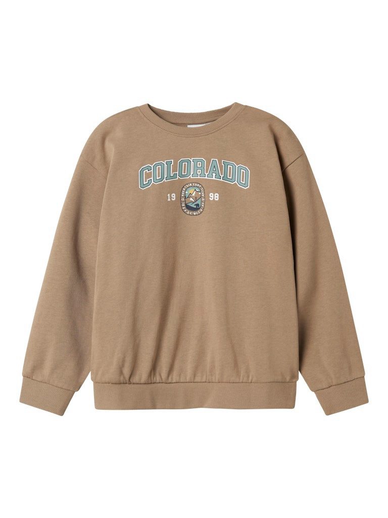Sweatshirt NKMVILDAR LS NREG SWEAT BRU
