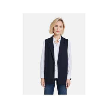 GERRY WEBER Softshellweste blau (1-tlg)