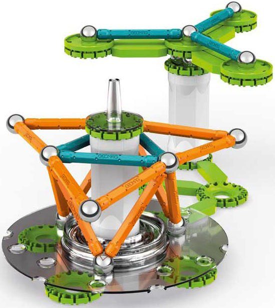 Geomag™ GEOMAG™ Mechanics Motion, Recycled Magnetic Gears Magnetspielbausteine, (96 St), aus recyceltem Material