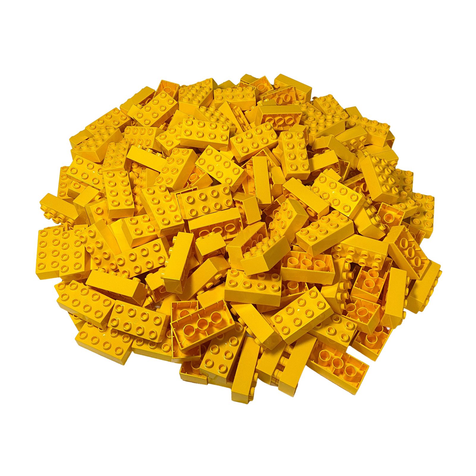 LEGO® Spielbausteine »LEGO® Duplo 2x4 Steine Gelb - 100 Stück -  Grundbausteine Yellow 3011 NEU«, (Creativ-Set, 100 St), Made in Europe