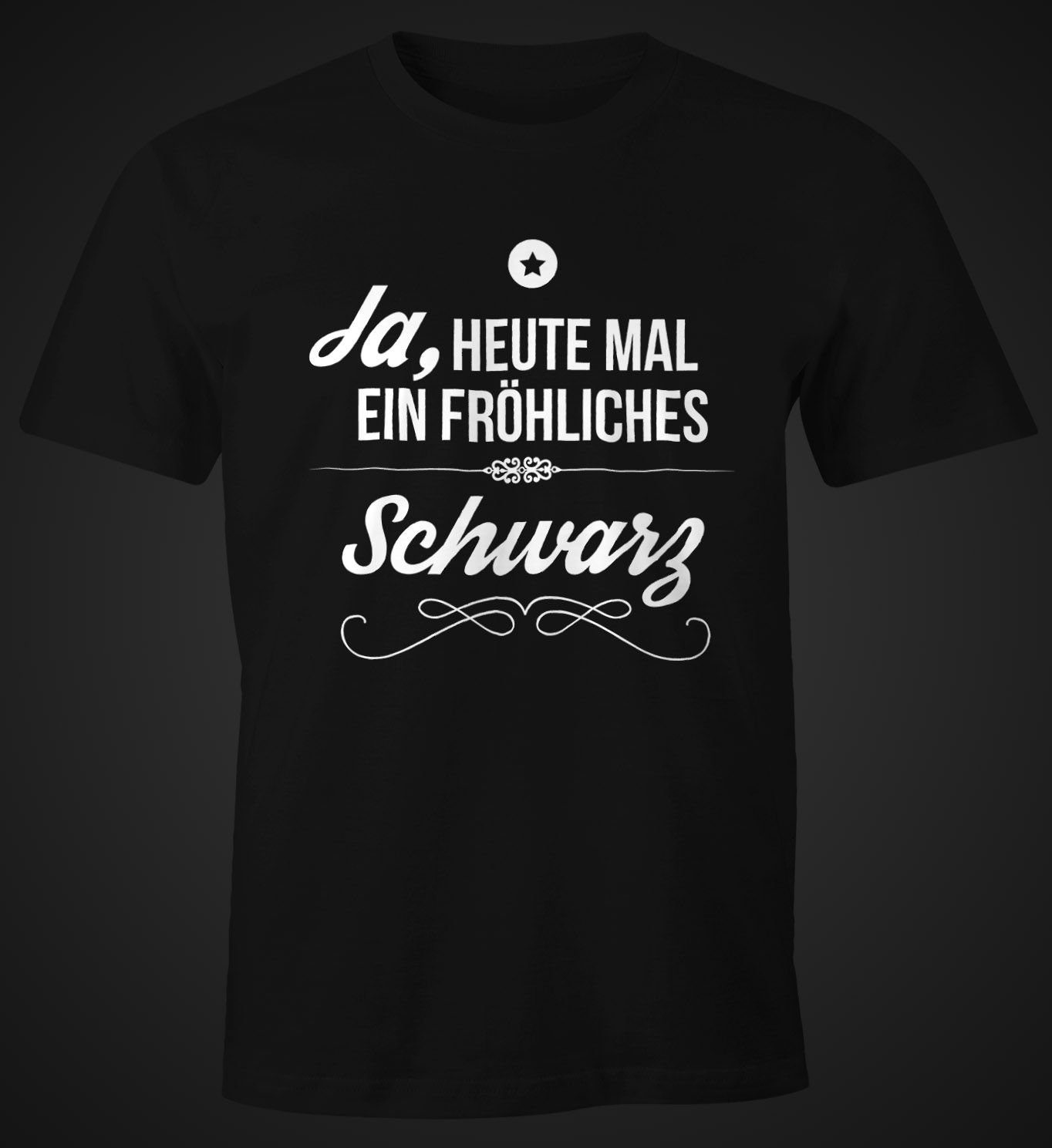 MoonWorks Print-Shirt Herren T-Shirt Ja heute günstig online kaufen
