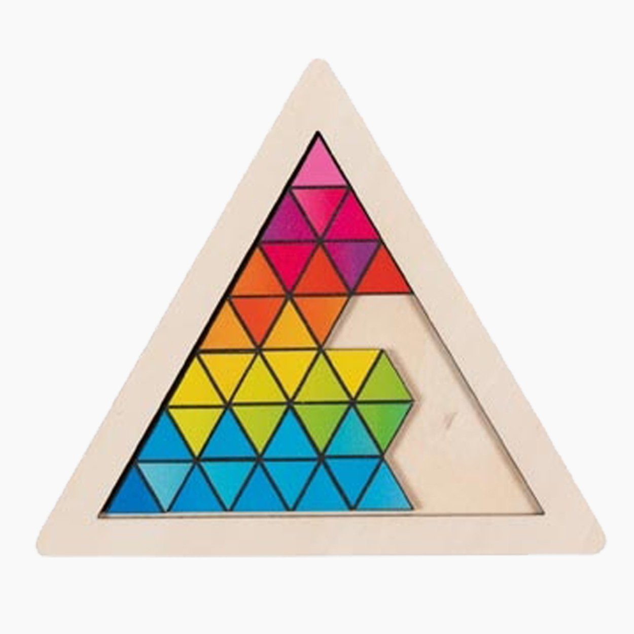 goki Konturenpuzzle Knobelpuzzles 3er Set, 18 Puzzleteile, fördern das räumliche Denken