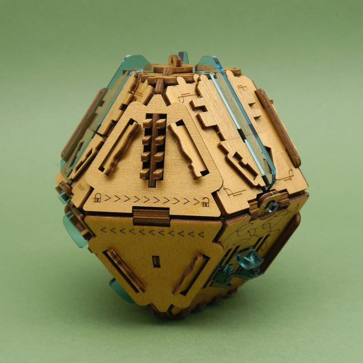 ROMBOL Denkspiele Spiel STEIN DER WEISEN - edle Puzzle Box, Denkspiel, Puzzle