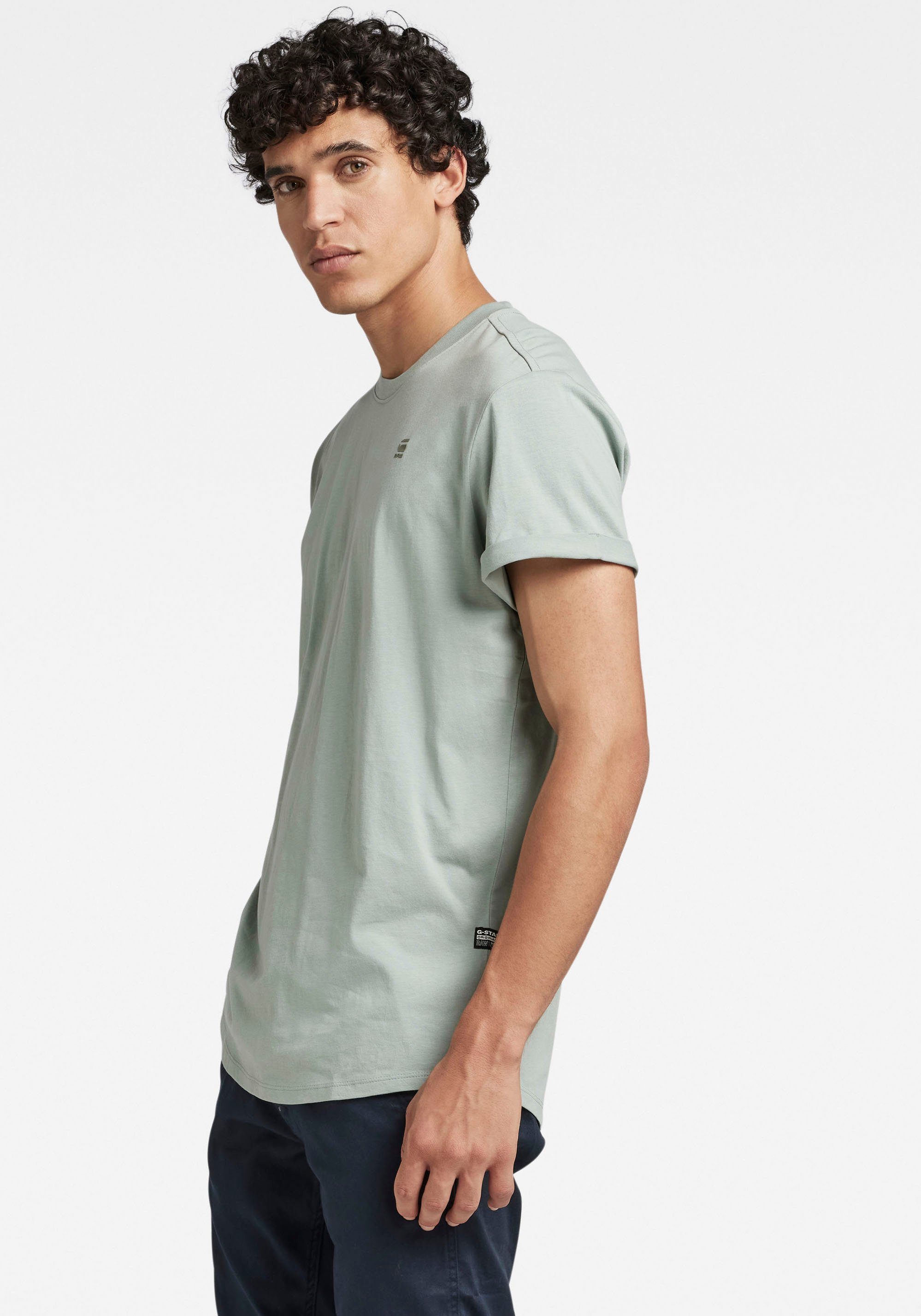 G-STAR T-Shirt Lash mit kleinem Logo Stitching günstig online kaufen