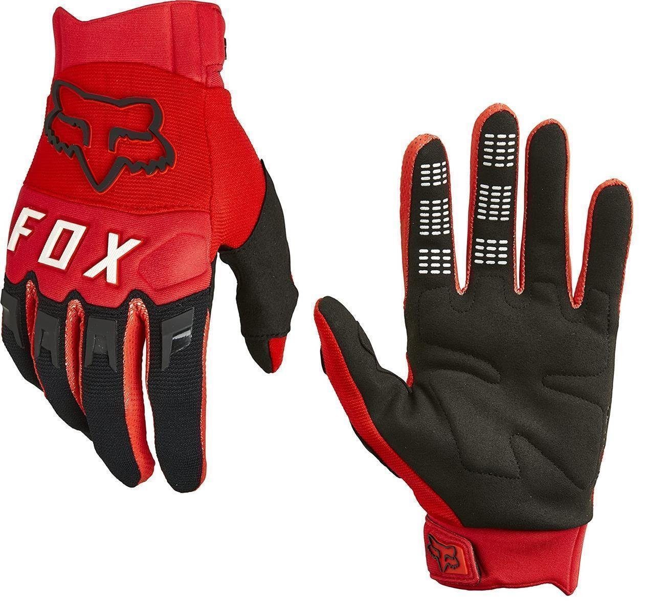 Fox Racing Motorradhandschuhe Fox Dirtpaw Glove Handschuhe Flo rot L