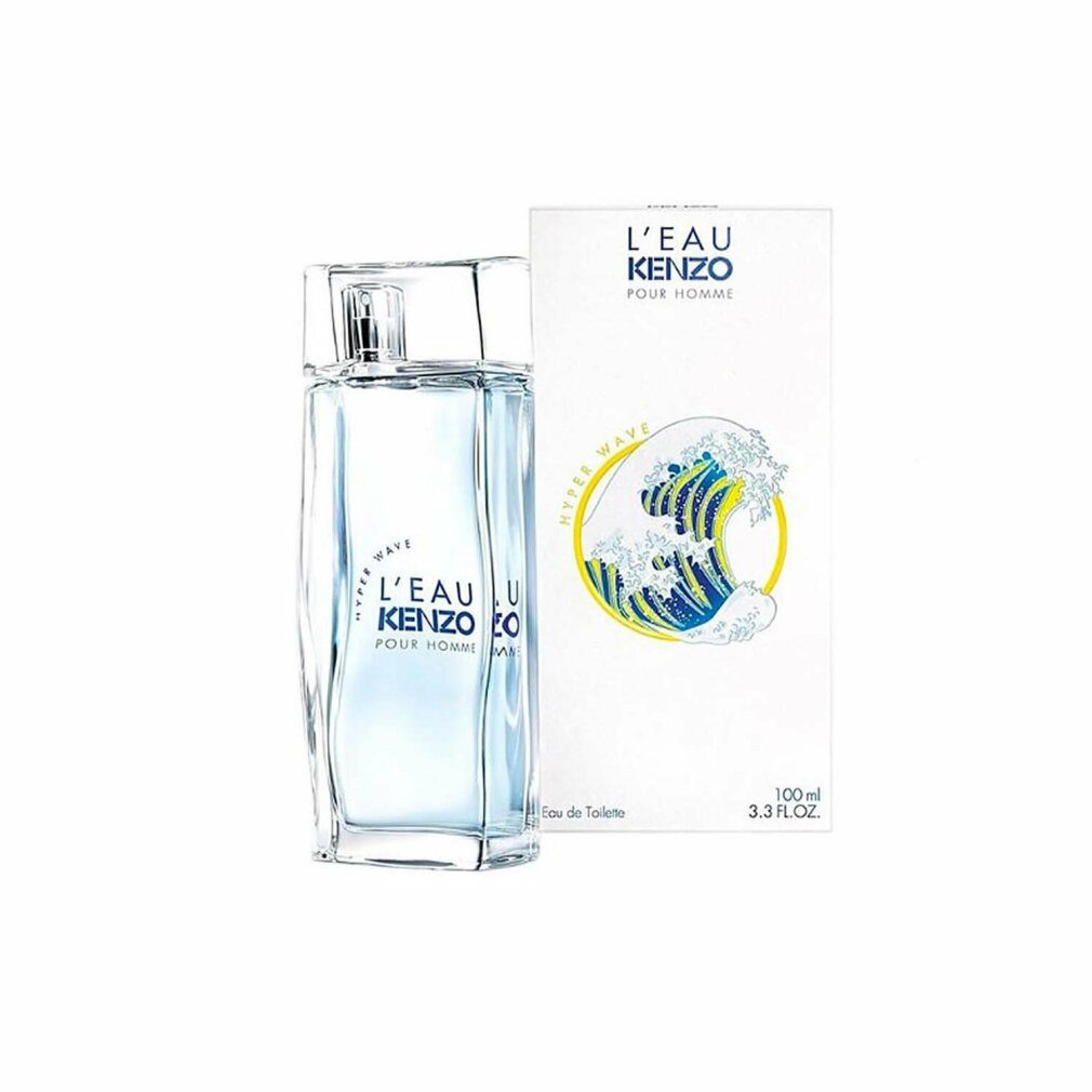 KENZO Eau de Toilette Leau Hyper Wave Homme et 100 Vap