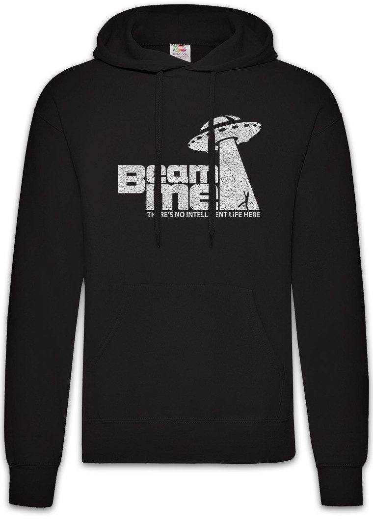 Hoodie UFO Beam Me Herren Hoodie Gamer Gaming Games Pixel Retro Arcade Alien