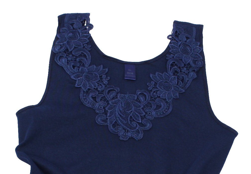Cotton Prime® Unterhemd mit Spitze in angenehmer Baumwollqualität – Bild 5 von 5