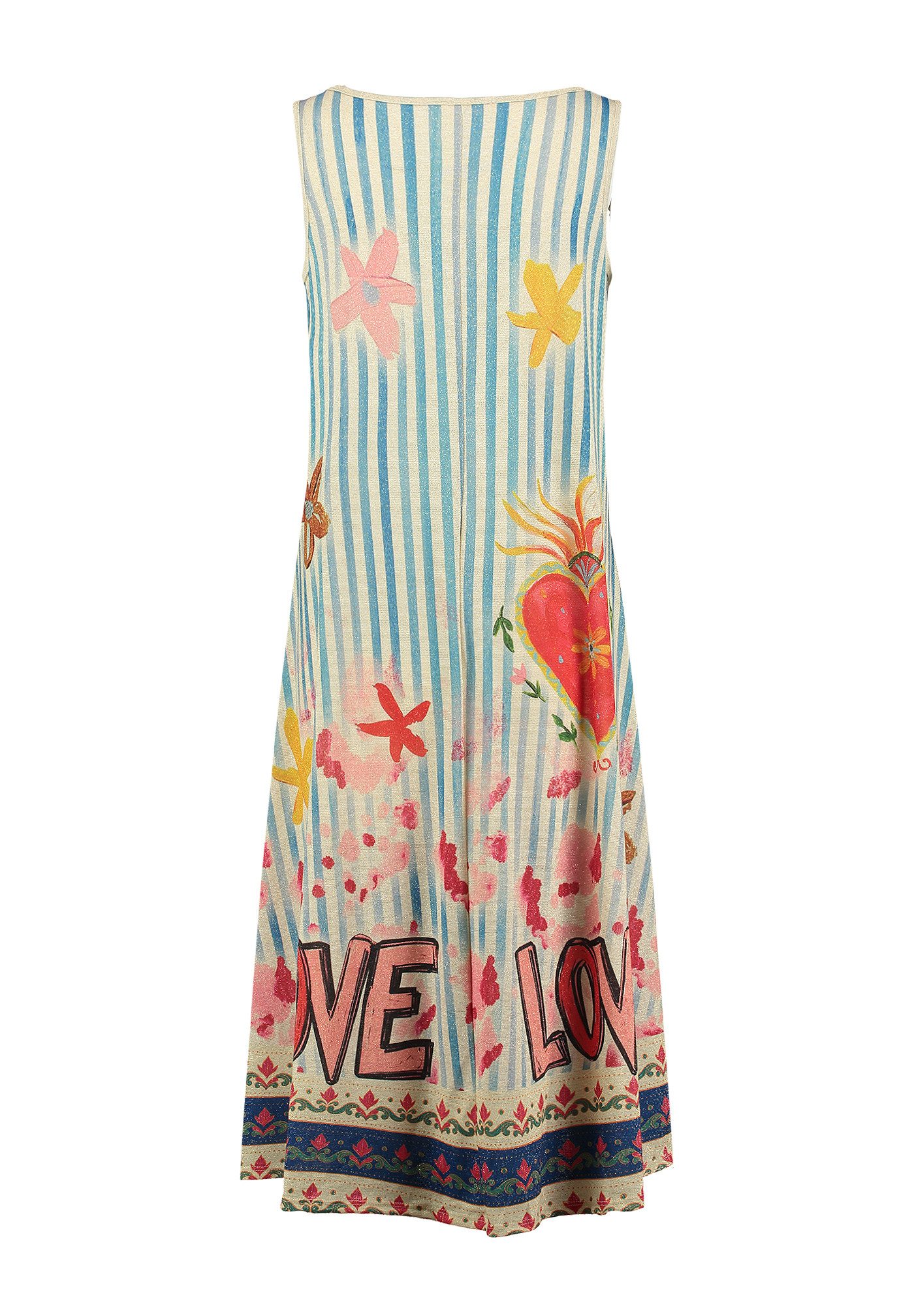 Key Largo Druckkleid WD LOVE v-neck (1-tlg) günstig online kaufen