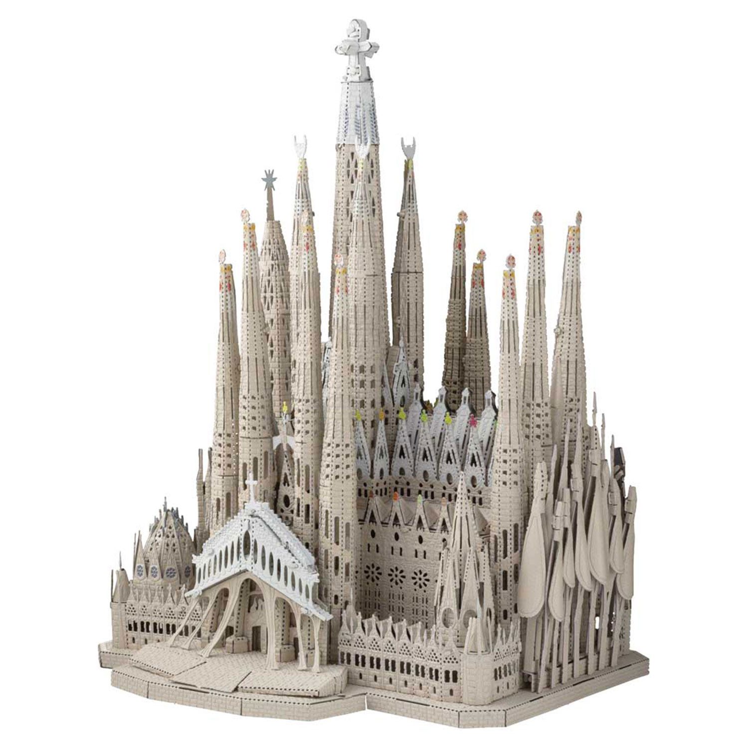 Metal Earth® Modellbausatz Metal Earth Metallbausatz Premium Series: Sagrada Familia ICX258, für jugendliche und erwachsene Tüftler