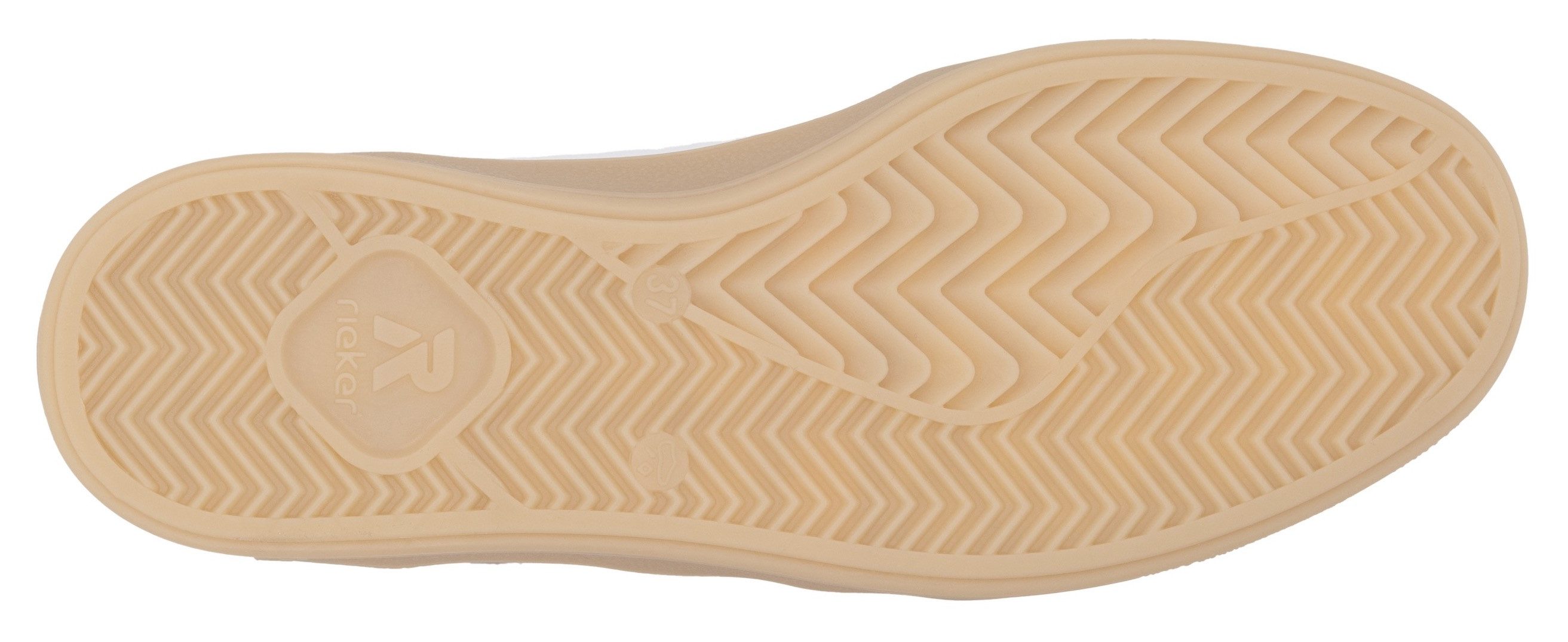 Rieker Sport San Diego Swing2GO Sneaker Retro-Sneaker, Freizeitschuh, Halbschuh mit herausnehmbarem Fußbett