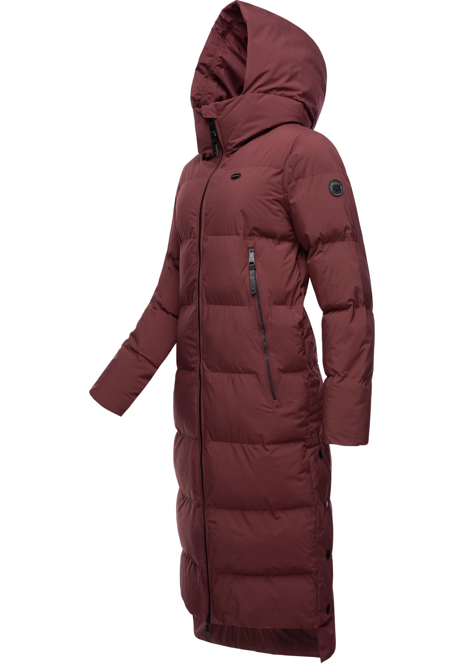 Ragwear Wintermantel Patrise Extralanger Damen Winter Steppmantel mit Gehsc günstig online kaufen