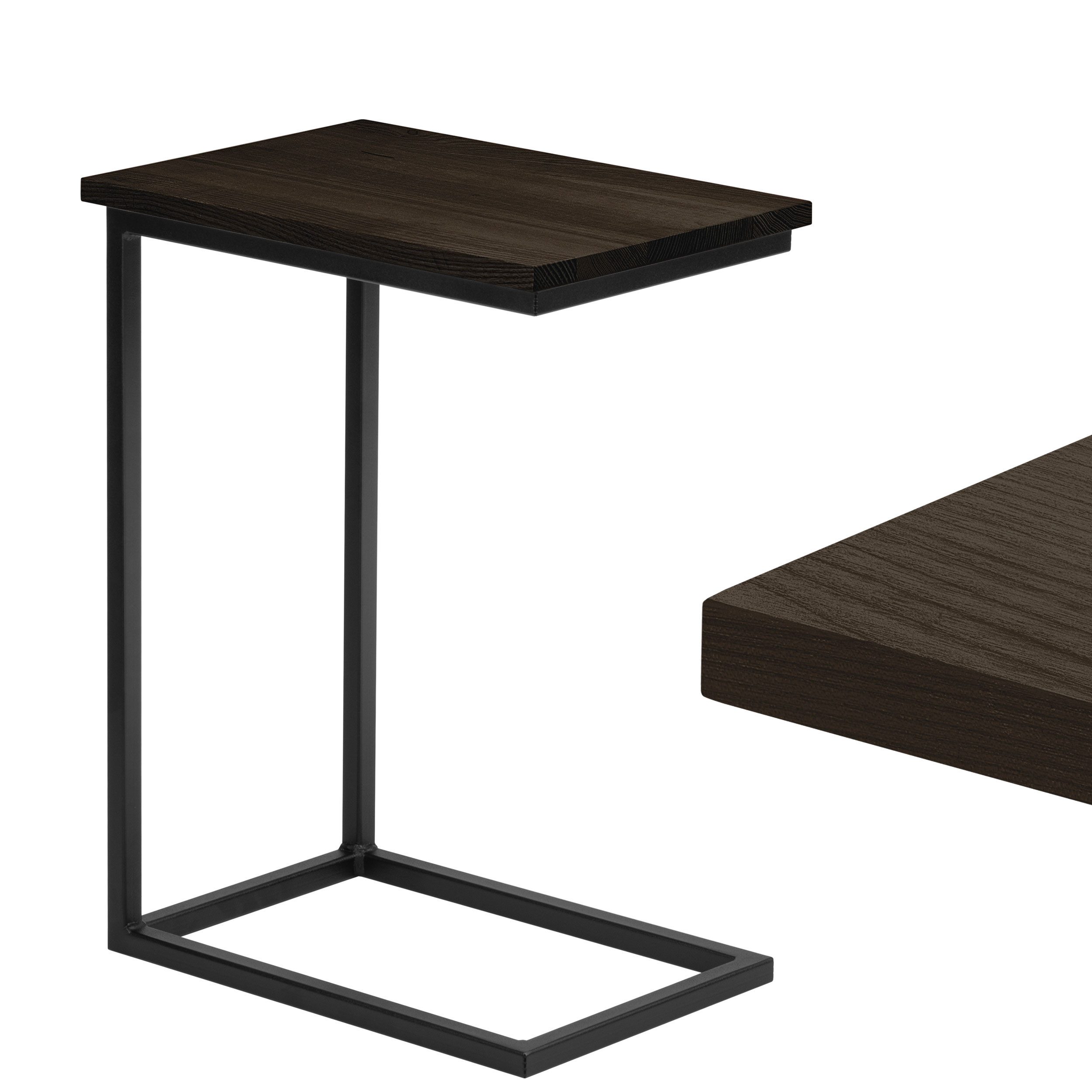 LAMO Manufaktur Beistelltisch Massivholztischplatte Laptoptisch Sofatisch ( günstig online kaufen