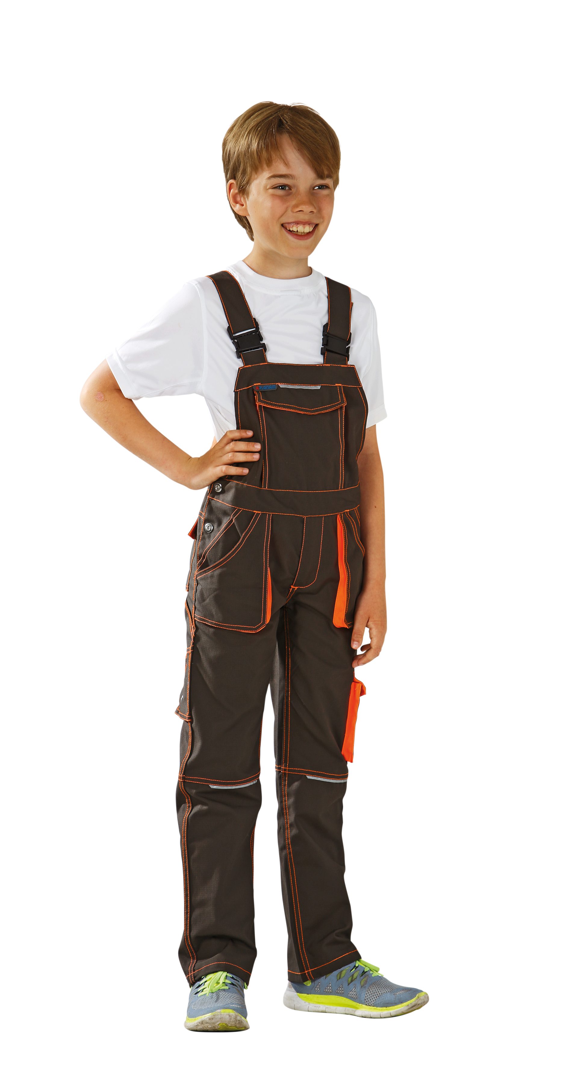 Planam Arbeitshose Kinderlatzhose Latzhose Kinderhose Junior Hose – Bild 4 von 4