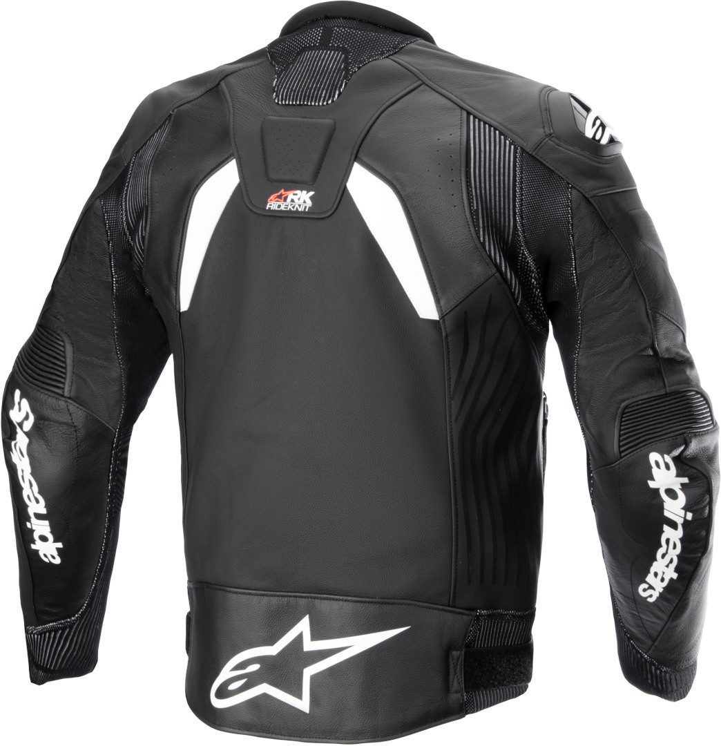 Alpinestars Motorradjacke GP Plus R V4 Rideknit perforierte Motorrad Lederjacke perforiert – Bild 2 von 2