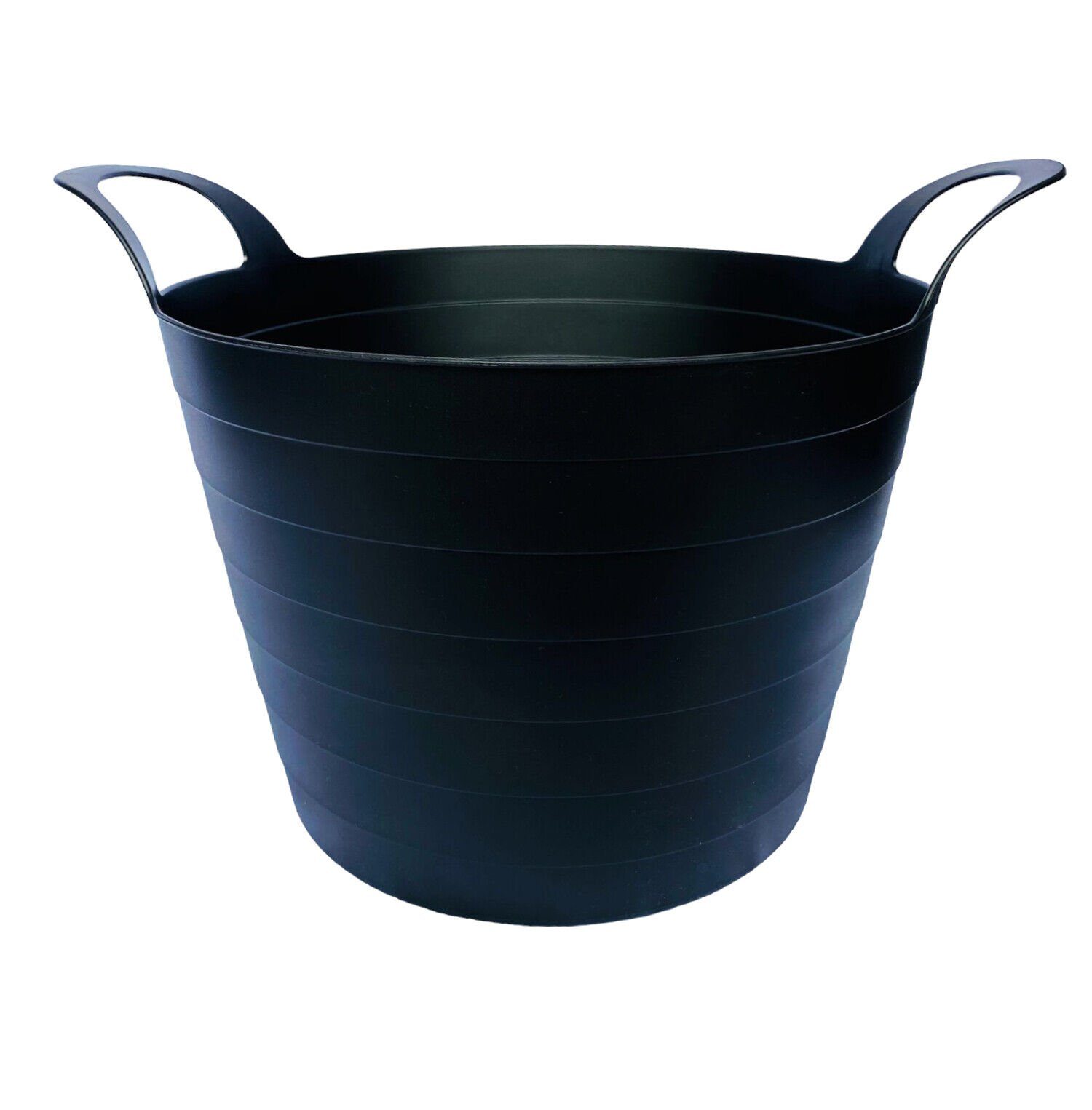 Garten Flexi Flexikorb Schwarz Wäsche Futter 30L Wäschekorb Flaschen Korb Eimer