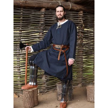 Battle Merchant Ritter-Kostüm Wikinger Beinschiene, 2 mm Stahl