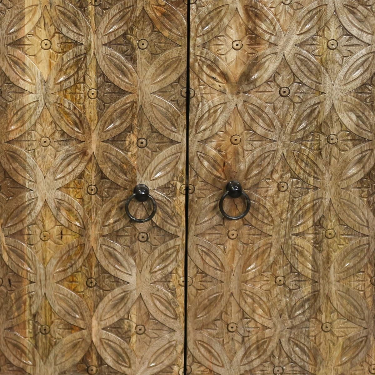 Oriental Galerie Unterschrank Natur Sideboard Schrank Mayuri Indien 90 cm