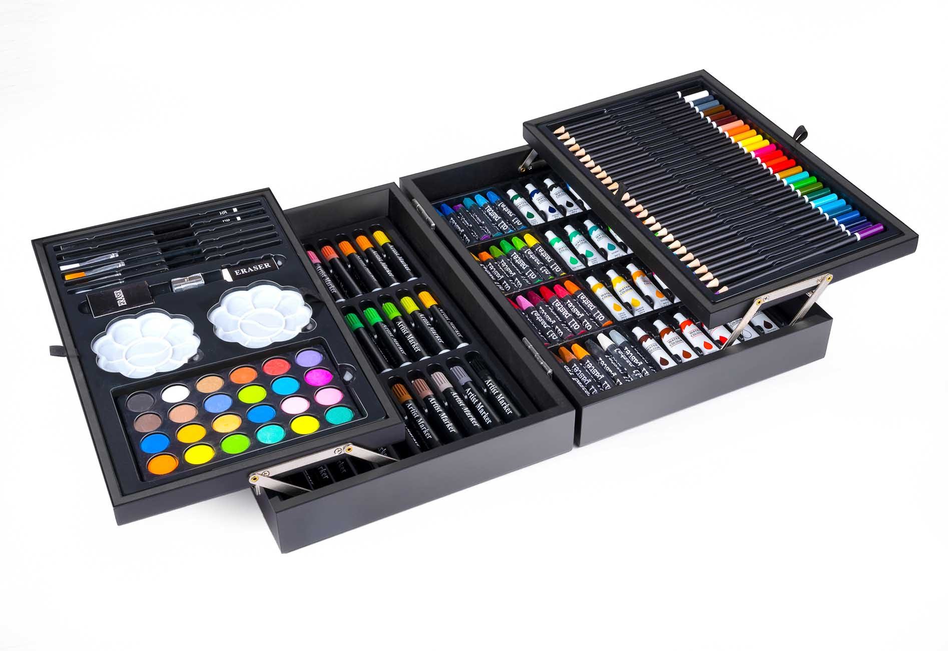 Bubble-Store Malpalette Malset, Zeichenset Koffer, Malkoffer