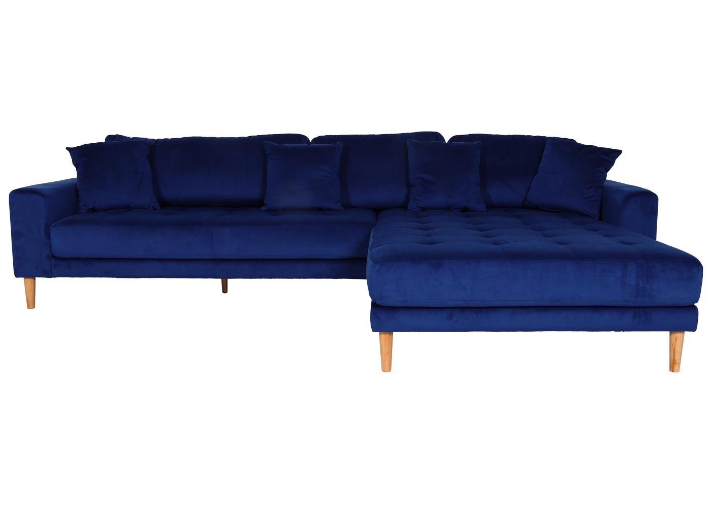Moderner Extradicke blau Liegefläche MCW Breite MCW-J54, Ecksofa blau 1 Sitzpolsterung, Teile, Lounge-Stil, |