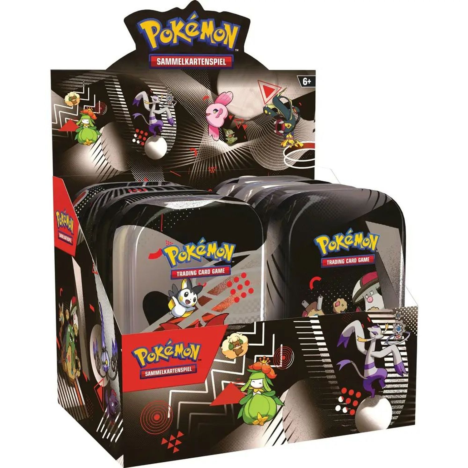 POKÉMON Sammelkarte Karmesin & Purpur, 1 Boosterpack & 8 Sticker