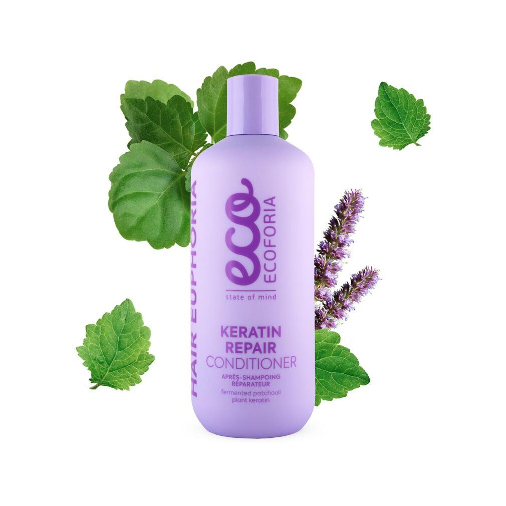 ECOFORIA Haarshampoo Keratin Repair Acondicionador 400ml