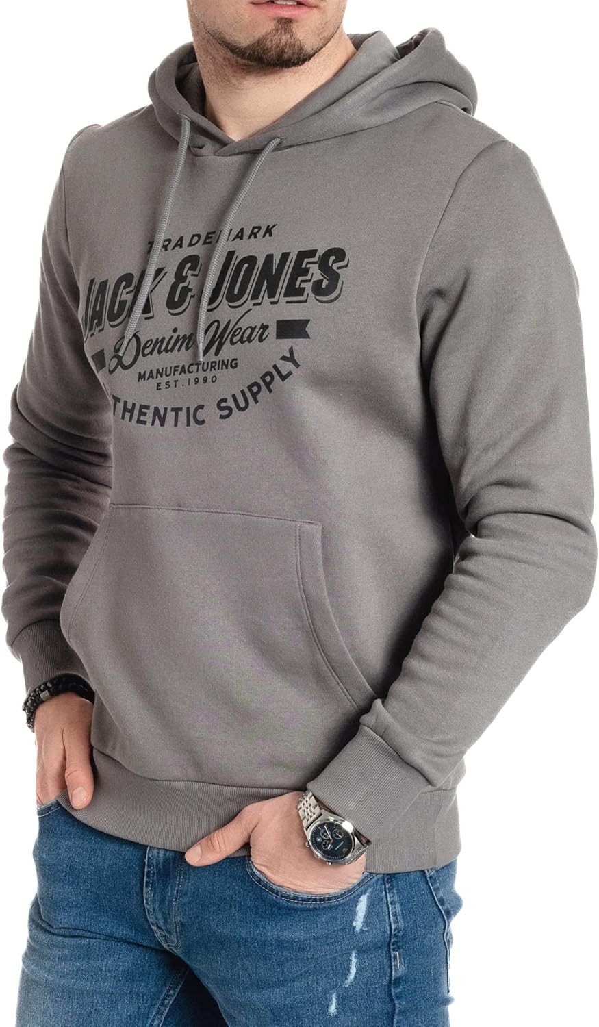 Jack & Jones Kapuzensweatshirt mit Kängurutasche