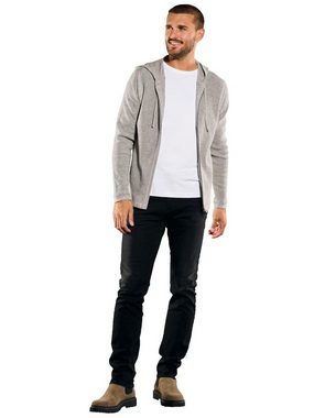 emilio adani Strickjacke Strickjacke mit Kapuze