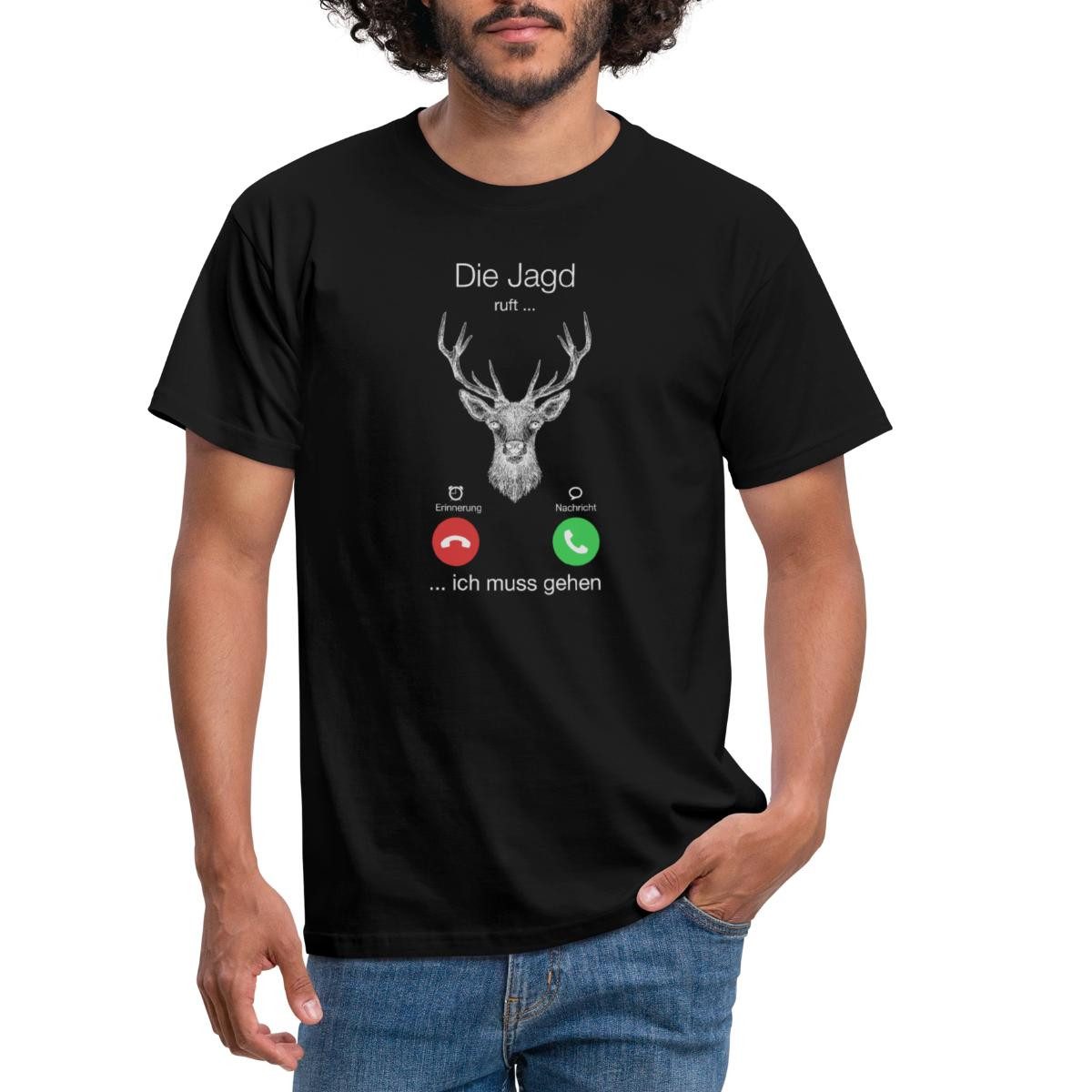 Spreadshirt T-Shirt Die Jagd Ruft Ich günstig online kaufen