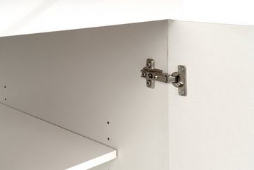 Unterschrank TOP, Breite 50 cm, Höhe 85 cm, weiß 1 Schublade, 1 Tür, 3-fach höhenverstellbarer Einlegeboden