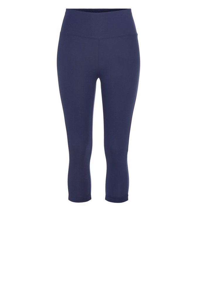 LASCANA Caprileggings mit breitem, weichen Bündchen