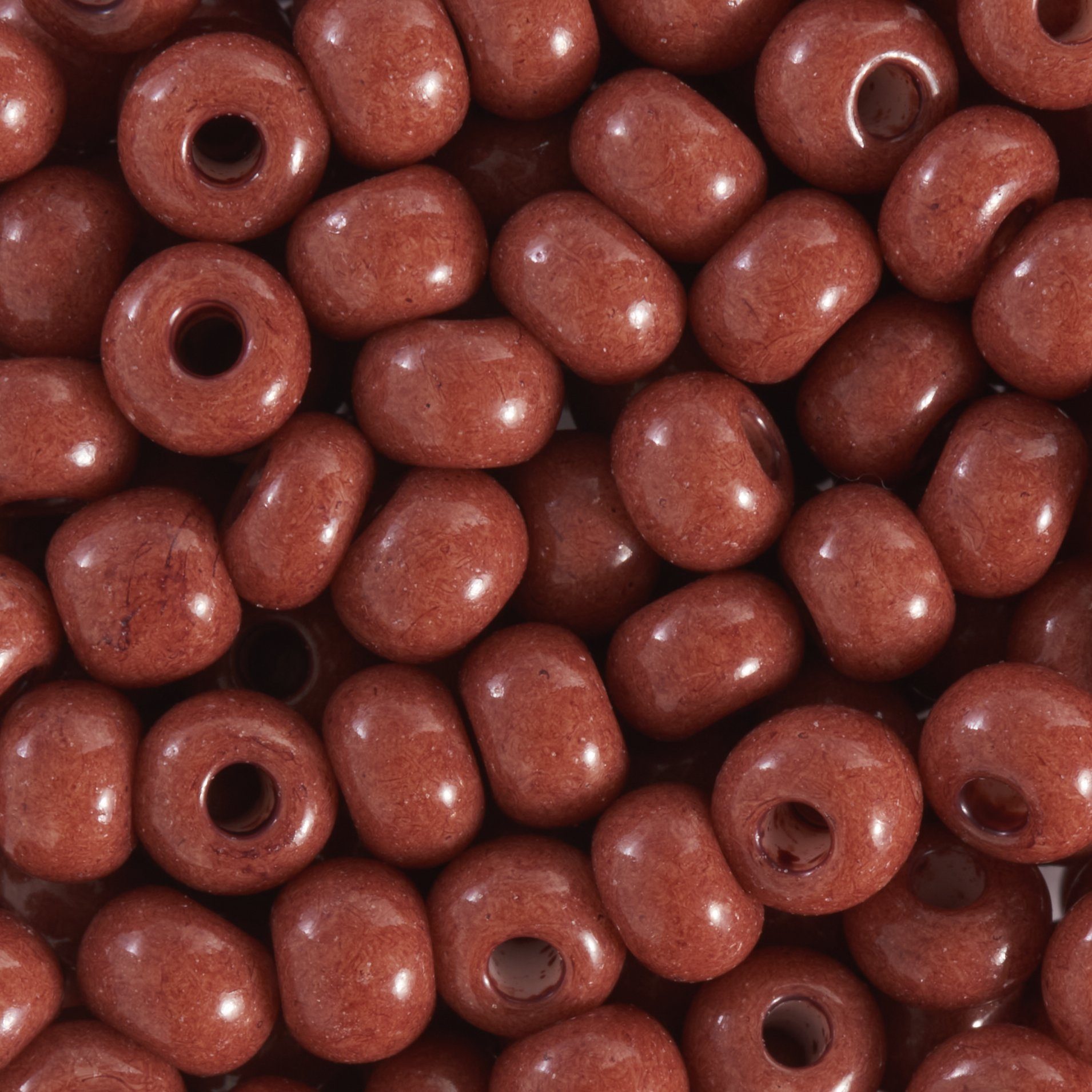 Thumbnail - Pracht Bastelperlen Rocailles, satte Farben, 4,5 mm
