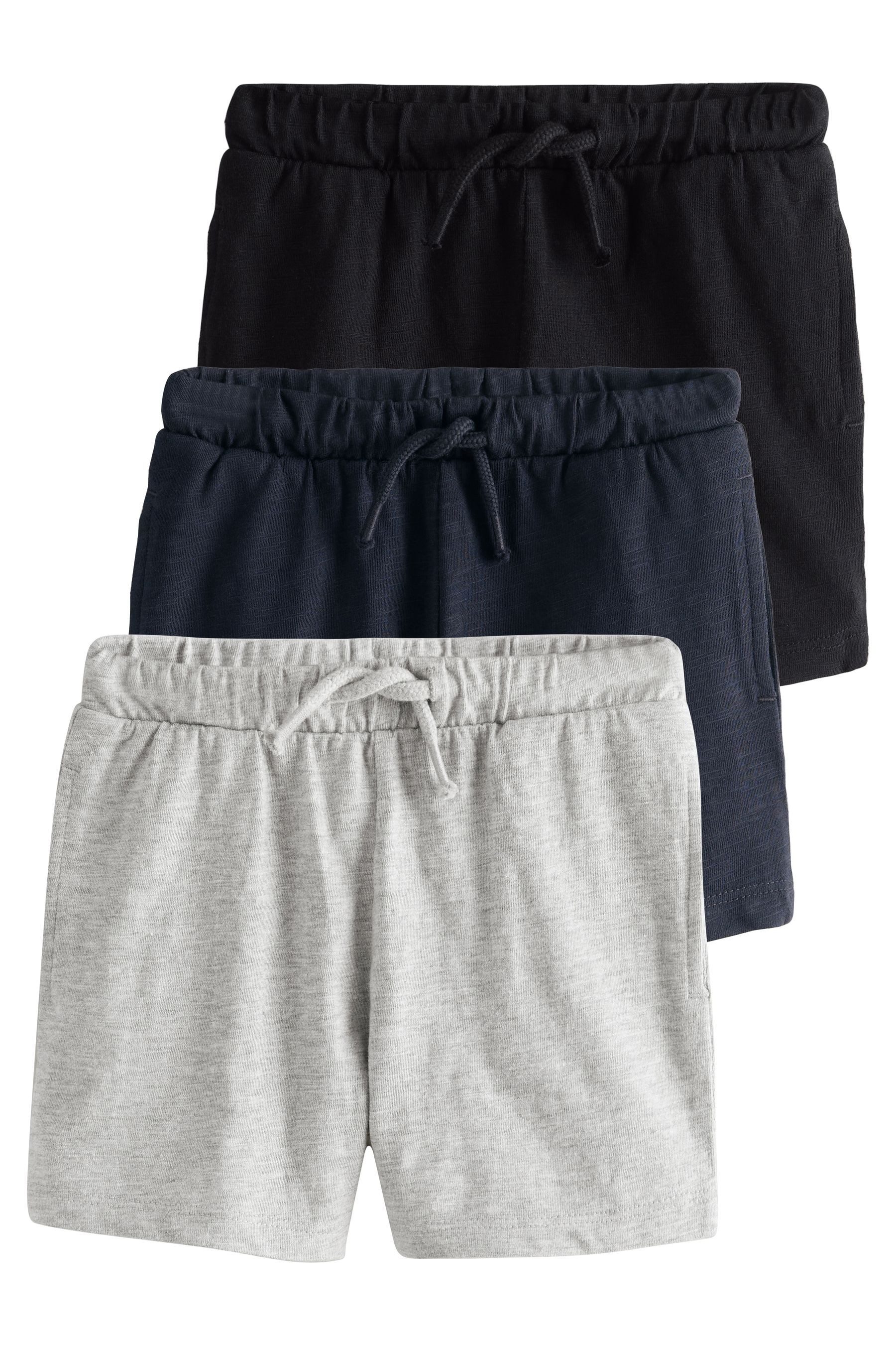 Shorts Strukturierte Shorts im 3er-Pack