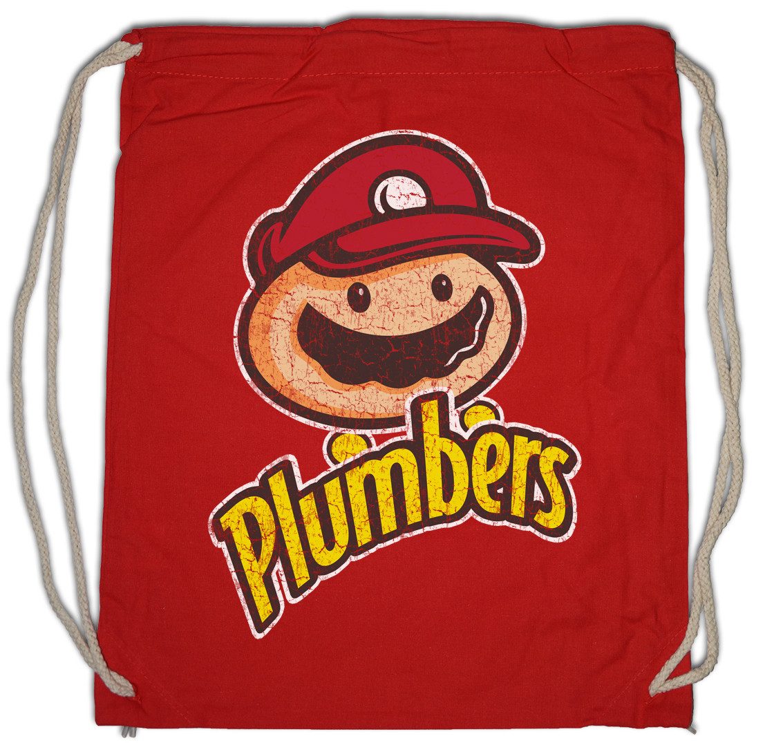 Turnbeutel Super Plumbers Turnbeutel Klempner Installateur Mario Gas Geek Nerd