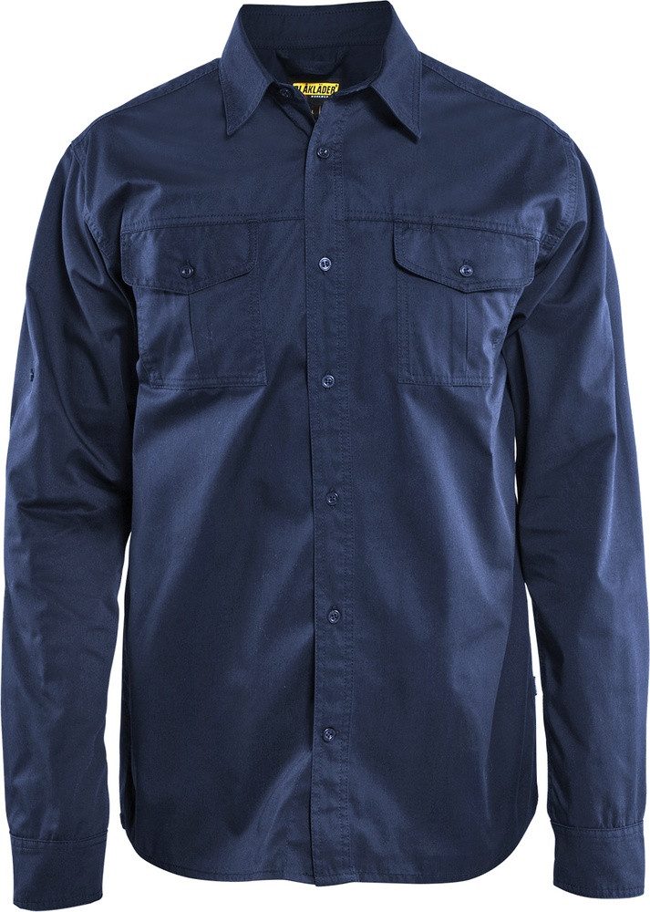 Blåkläder Langarmhemd Twill Hemd