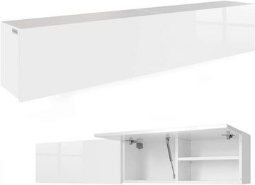 Platan Room Badezimmer-Set, (Set, 2-tlg), Badschrank Hängeschrank 160/200/240 cm Hochglanz