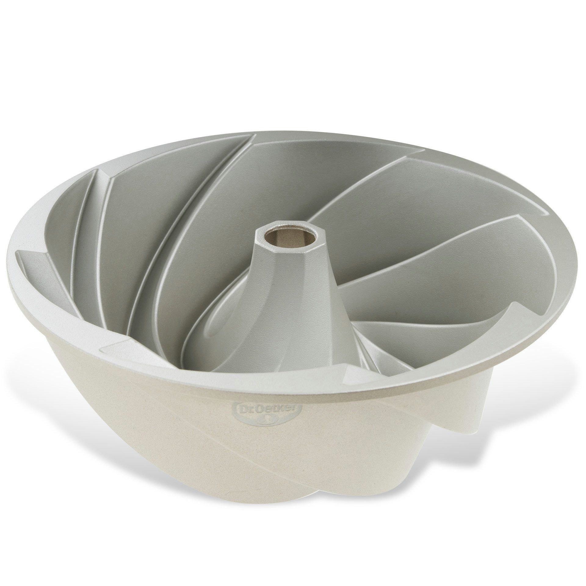 Dr. Oetker Küchenhelfer Gugelhupfform Ø 23cm, aus Aluguss, antihaftbeschichtet, creative, leichte Reinigung