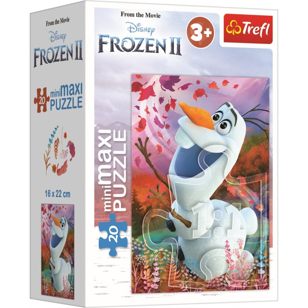 Trefl Puzzle Puzzle Eisreich 2: Olaf 20 Teile, Puzzleteile