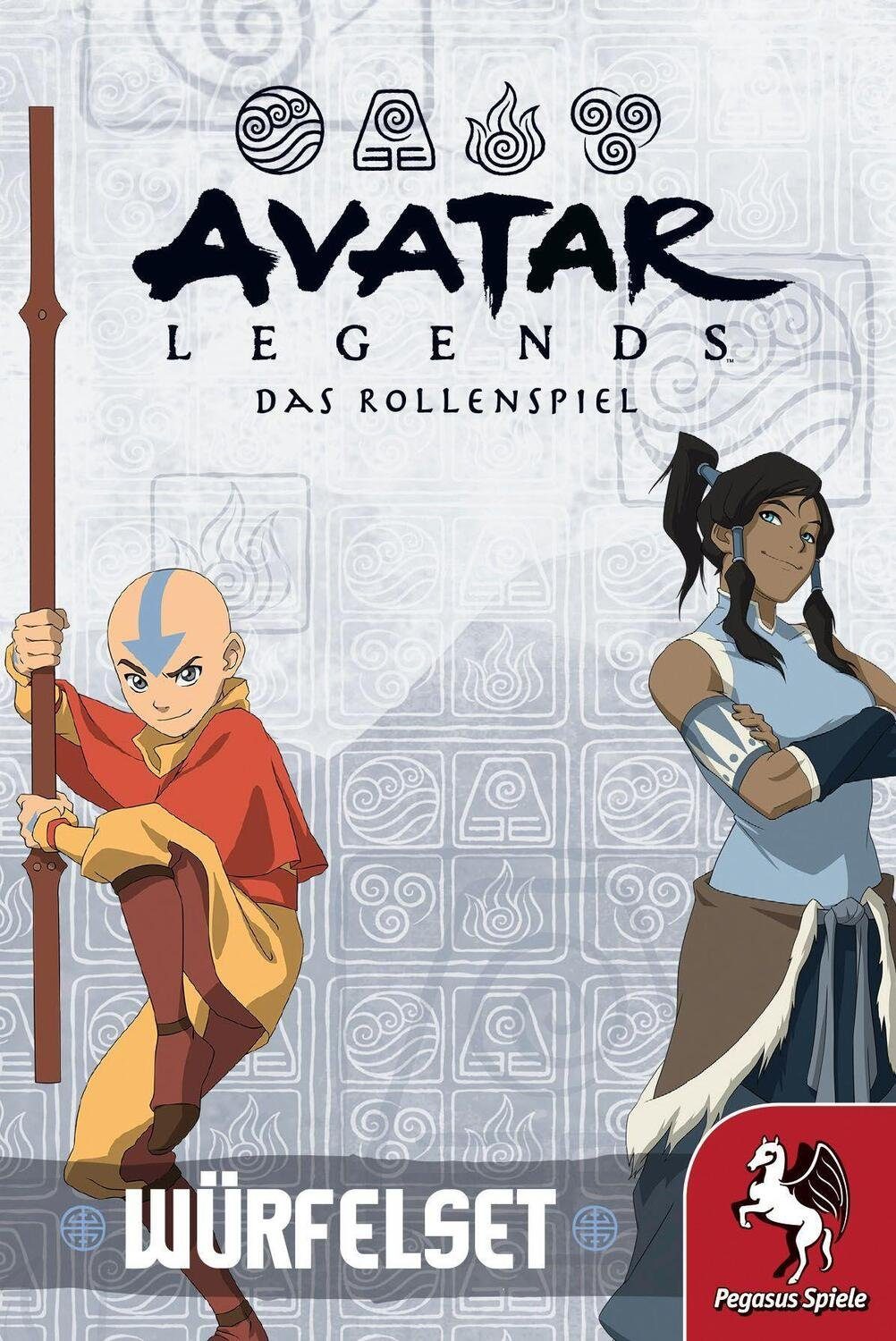 Pegasus Spiele Avatar Würfelset - Das Rollenspiel: Spiel, Legends