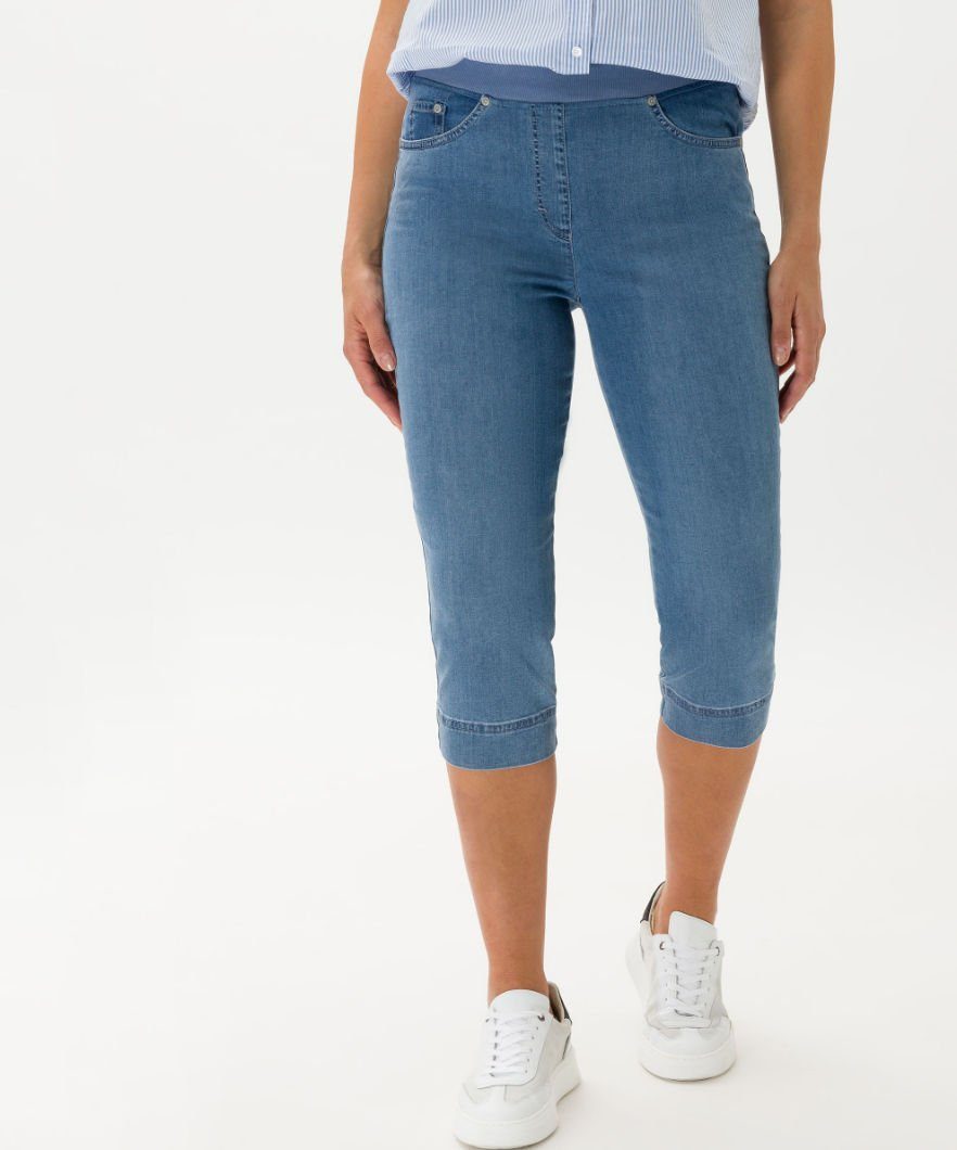 RAPHAELA by BRAX 5-Pocket-Jeans Style PAMINA CAPRI denim