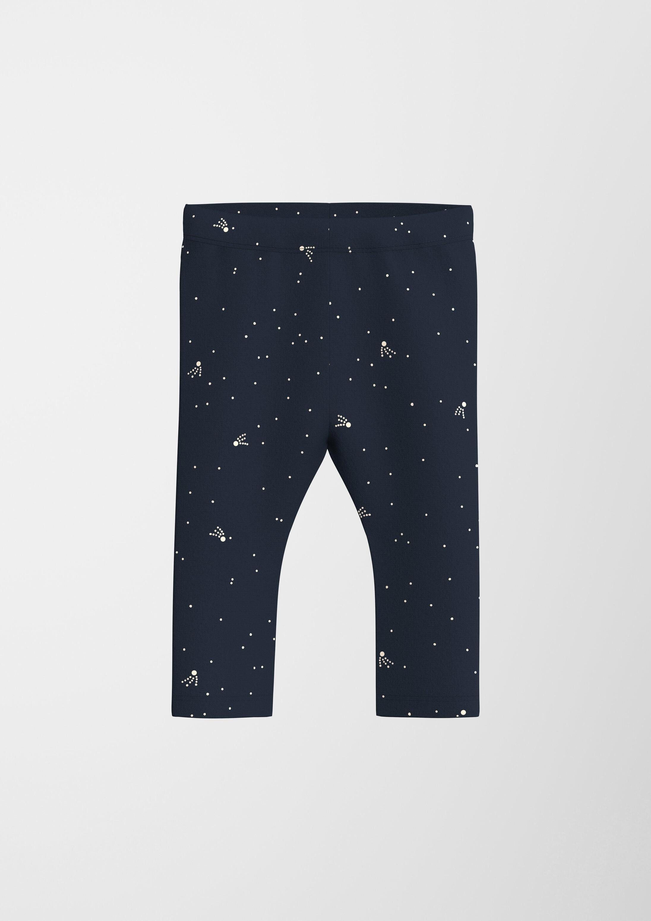 s.Oliver Leggings Leggings Thermofleece-Leggings mit Allover-Print