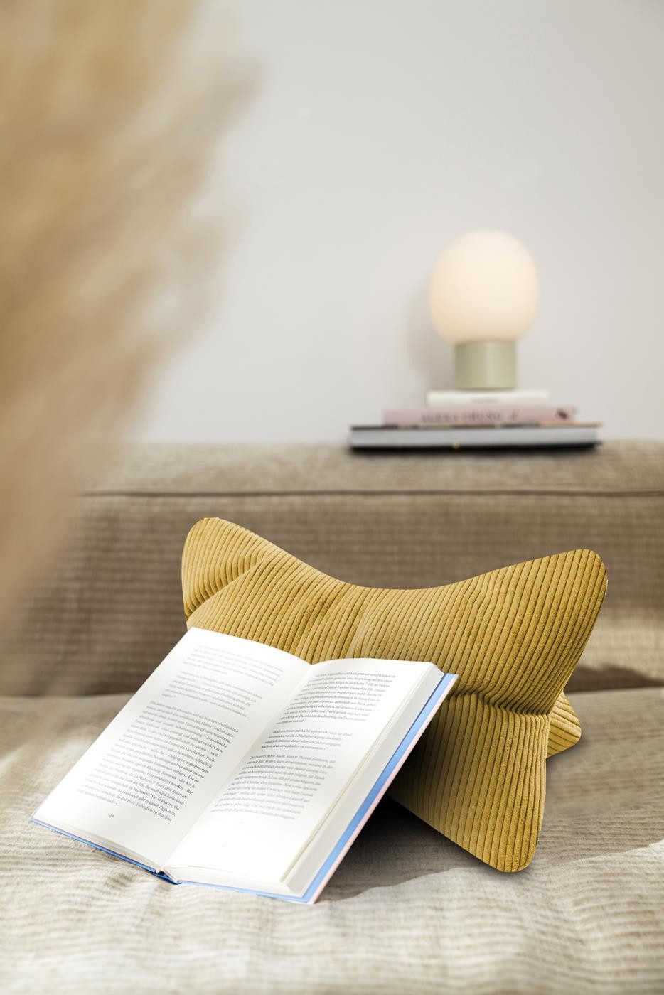 Magma Heimtex Kopfkissen Leseknochen Inga ergonomische günstig online kaufen