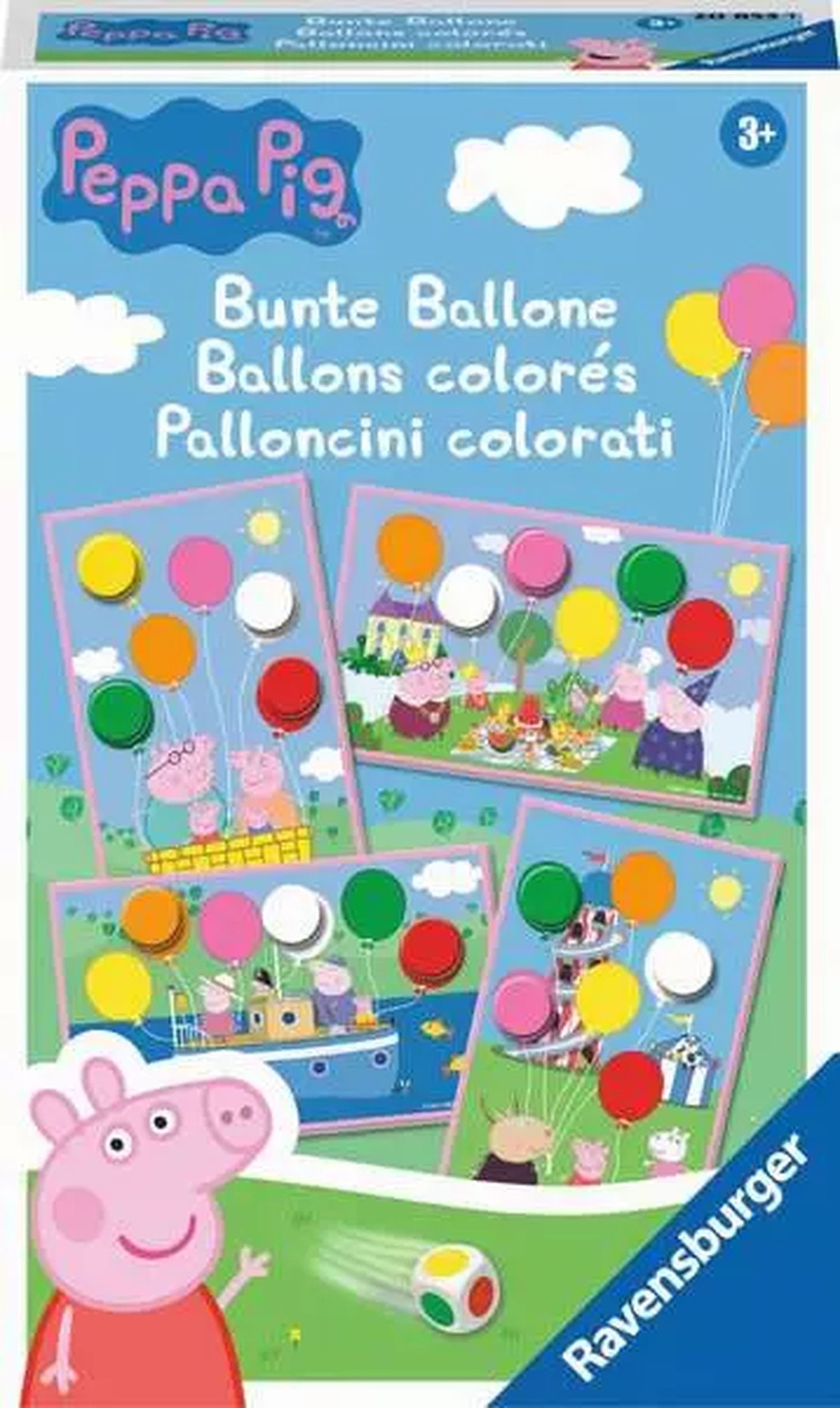 Ravensburger Spiel Peppa Pig Bunte Ballone 208531