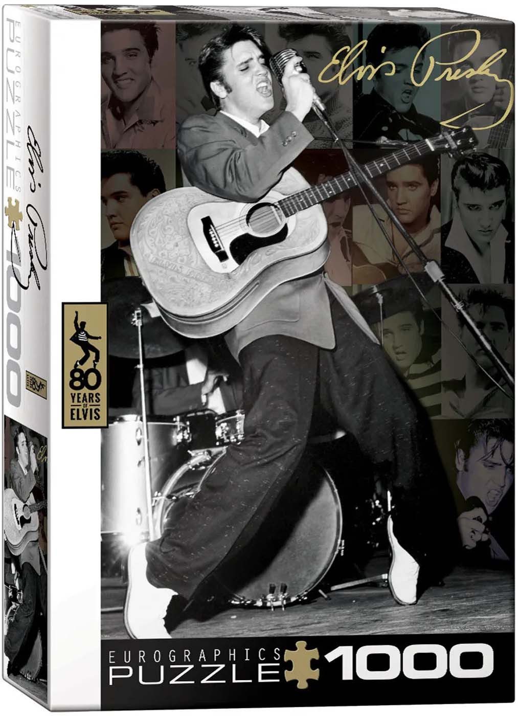 Puzzle 1000 Teile Puzzle - Elvis Presley - Live Olympia Theater, Puzzleteile